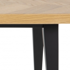 Konferenčný stolík Morgan, 120 cm, prírodná - 6