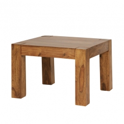 Konferenčný stolík Mumbai I, 60 cm, masív Sheesham