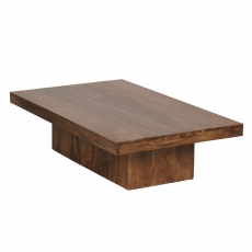 Konferenčný stolík Mumbai Quadrat, 120 cm, masív Sheesham - 4