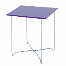 Konferenčný stolík Nash, 51 cm, fialová - 1