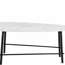 Konferenčný stolík Naya, 110 cm, biela - 2