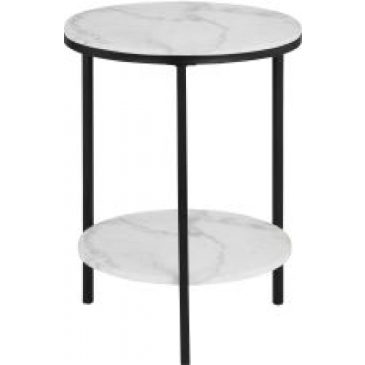 Konferenčný stolík Naya, 55 cm, biela - 1