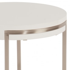 Konferenčný stolík Nino, 55 cm  biela - 2