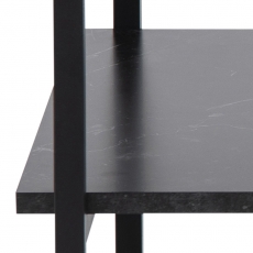 Konferenčný stolík Okaya, 110 cm, čierna - 6