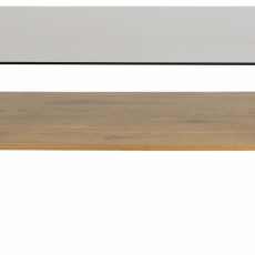 Konferenčný stolík Okaya, 110 cm, šedá - 2