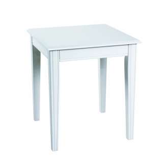 Konferenčný stolík Ross, 51 cm, biela