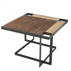 Konferenčný stolík Ruba, 60 cm, masív mango