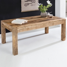 Konferenčný stolík Rustica, 110 cm, mangové drevo - 5