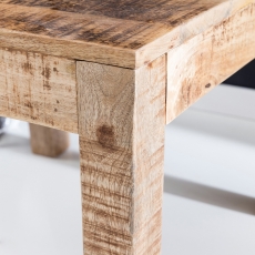 Konferenčný stolík Rustica 60 cm, mangové drevo - 7