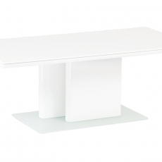 Konferenčný stolík Ruth, 120 cm, biela - 1