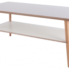 Konferenčný stolík s policou Faceta, 110 cm - 1