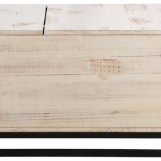 Konferenčný stolík Sant, 75 cm, biela - 4