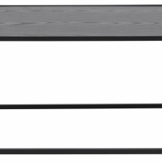 Konferenčný stolík Seaford, 100 cm, čierna - 2