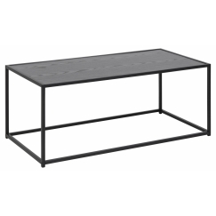 Konferenčný stolík Seaford, 100 cm, čierna