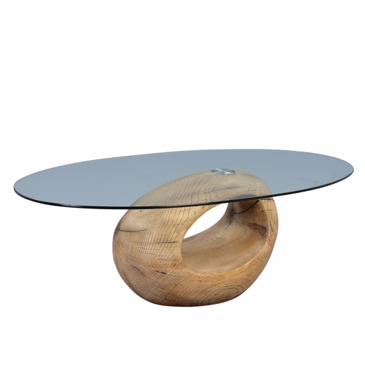 Konferenčný stolík sklenený Cosima, 120 cm - 1