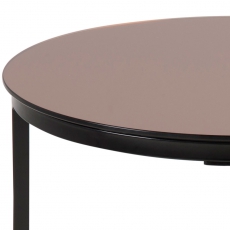 Konferenčný stolík sklenený Gira, 50 cm - 3