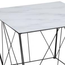 Konferenčný stolík sklenený Susana, 60 cm - 3