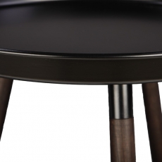 Konferenčný stolík Stave, 50,5 cm, čierna - 2