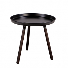 Konferenčný stolík Stave, 50,5 cm, čierna - 1