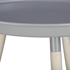 Konferenčný stolík Stave, 50,5 cm, sivá - 2
