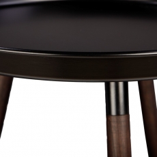 Konferenčný stolík Stave, 63 cm, čierna - 2