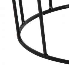 Konferenčný stolík Sunmoon (SET 2ks), 76 cm, biela - 7