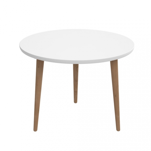 Konferenčný stolík Tafel, 60 cm, biela - 1