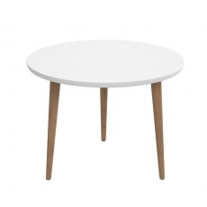 Konferenčný stolík Tafel, 60 cm, biela - 1