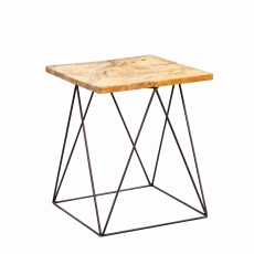 Konferenčný stolík tíkový Luis, 40 cm - 1