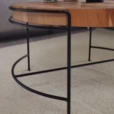 Konferenčný stolík Ujan, 62 cm, masív agát - 6