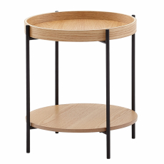 Konferenčný stolík Valeria, 45 cm, hnedá - 7