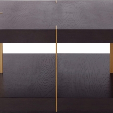 Konferenčný stolík Veranzo, 70 cm, hnedá - 3