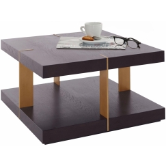 Konferenčný stolík Veranzo, 90 cm, hnedá
