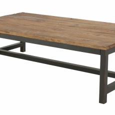 Konferenčný stolík Vintage, 120 cm, prírodné drevo - 1