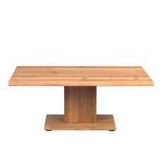 Konferenčný stolík z masívu Kent, 105 cm, divoký dub - 2