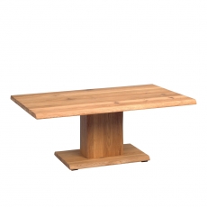 Konferenčný stolík z masívu Kent, 105 cm, divoký dub - 4