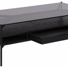 Konferenčný stolík Zelit, 120 cm, čierna - 4