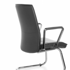 Konzolová stolička Lark, čierna - 7
