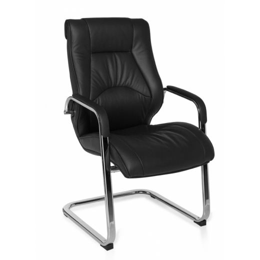Konzolová židle Aerly, černá - 1