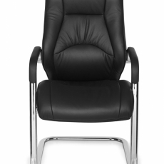 Konzolová židle Aerly, černá - 2