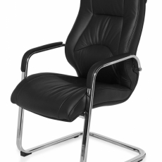 Konzolová židle Aerly, černá - 8
