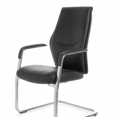 Konzolová židle Early, černá - 5