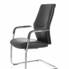 Konzolová židle Early, černá - 6