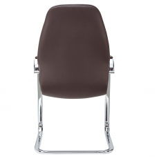 Konzolová židle Orter, hnědá - 5