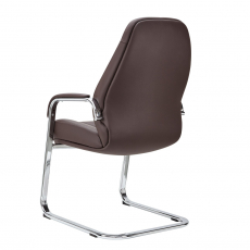 Konzolová židle Orter, hnědá - 6