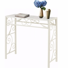 Konzolový stôl Dion, 90 cm, biela - 5