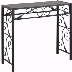 Konzolový stôl Dion, 90 cm, čierna - 1