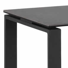 Konzolový stôl Katrine, 110 cm, keramika, čierna - 6