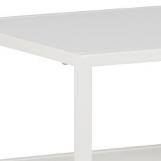 Konzolový stôl Newcastle, 100 cm, kov, biela - 5