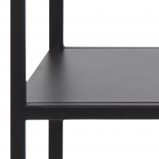 Konzolový stôl Newcastle, 100 cm, kov, čierna - 5